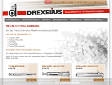 Tablet Screenshot of franz-drexelius.de